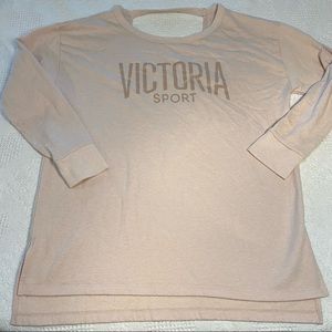 🍓Victorias Secret Sport Backless Sweatshirt (M)